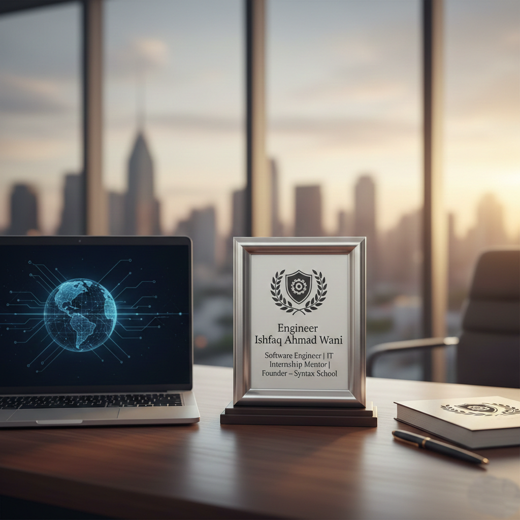 Best 4 Weeks IT Internship in Jammu & Kashmir – Verified Certificate Program Guided by Engineer Ishfaq Ahmad Wani